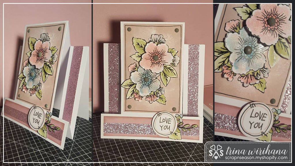 Bunches of Love Step Card