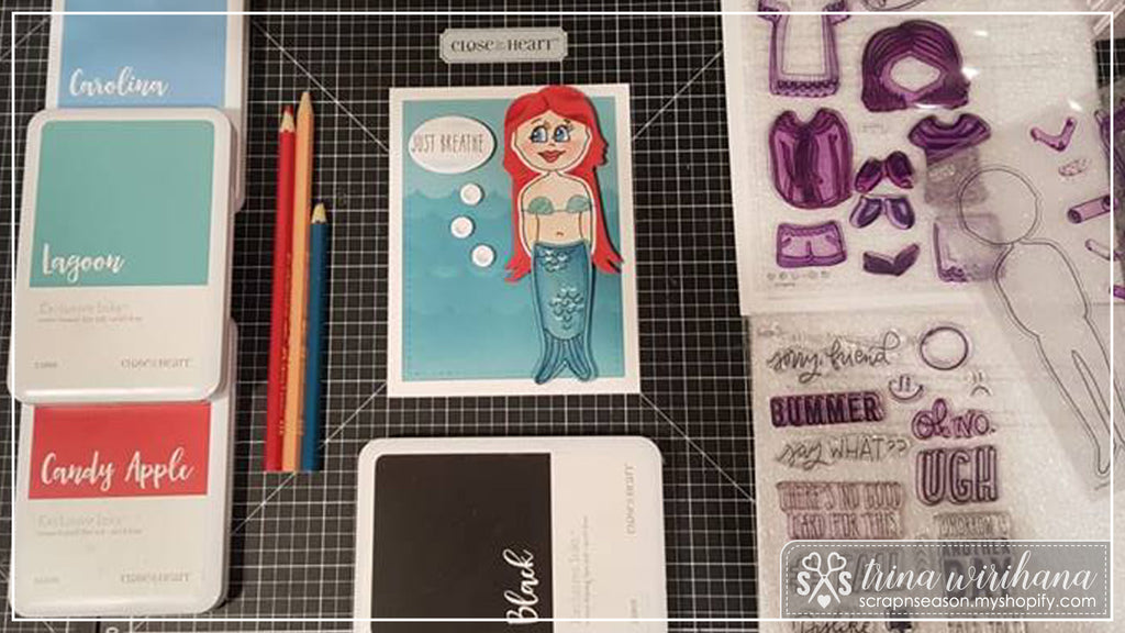 Mermaid Card