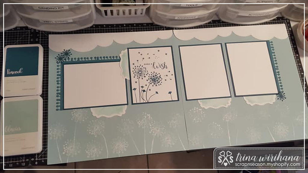 Dandelion Wish Layout