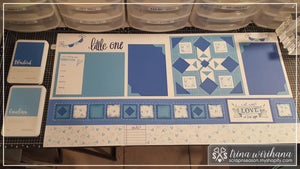 Baby Boy Quilt Layout