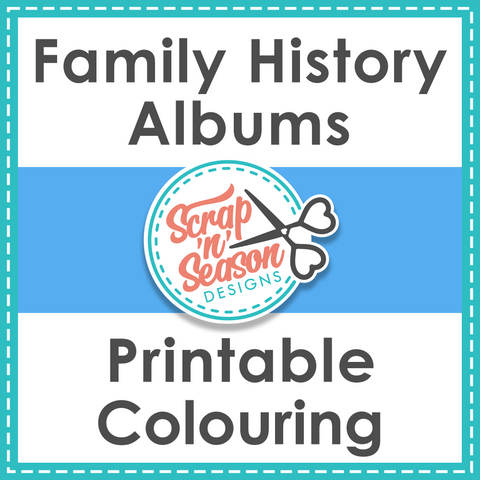 Family History Albums - Printables