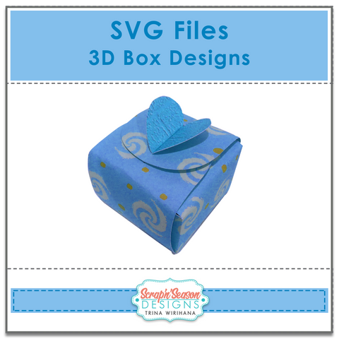 SVG Files - 3D Box Designs