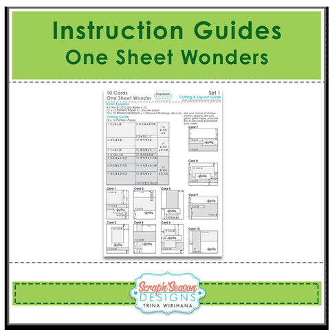 Instruction Guides - One Sheet Wonders