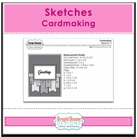 Sketches - Cardmaking Layouts