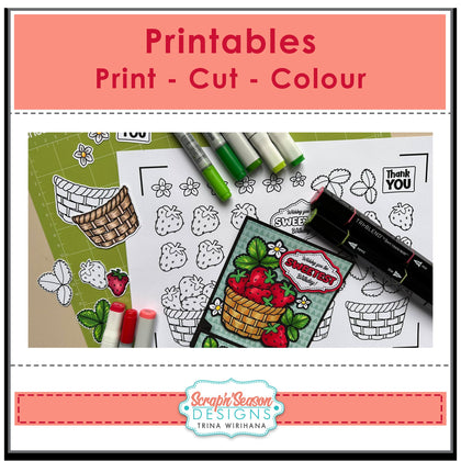 Printables - Print, Cut, Colour