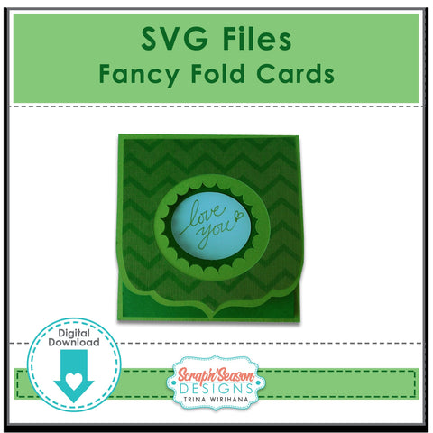 Digital Library - SVG Files - Fancy Fold Cards