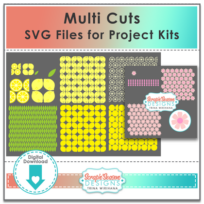 Digital Library - SVG Files - Multi Cuts