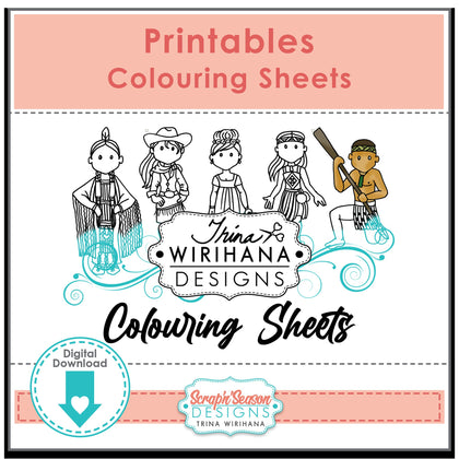 Digital Library - Printables - Colouring Sheets