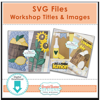 Digital Library - SVG Files - Workshop Titles & Images