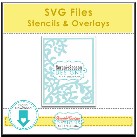 Digital Library - SVG Files - Stencils & Overlays
