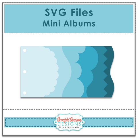 SVG Files - Assorted Mini Album Bases