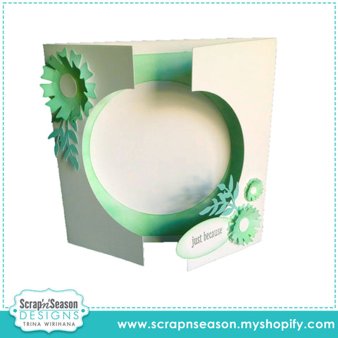DL - 006. Gate Fold Window Card