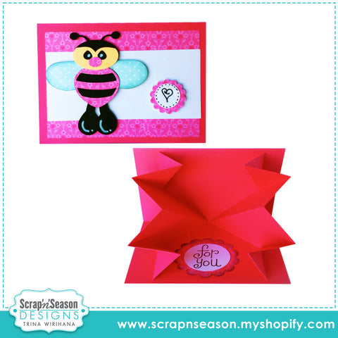 DL - 015. Unfolding Surprise Card