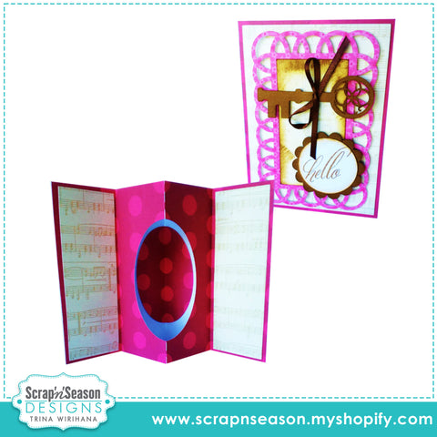 DL - 016. Window Centre Card