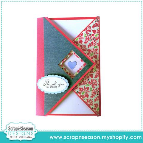 DL - 041. Double Window Card