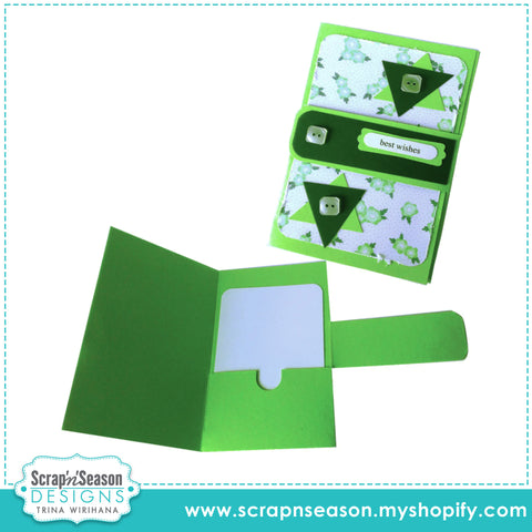 DL - 074. Pocket Fold Card