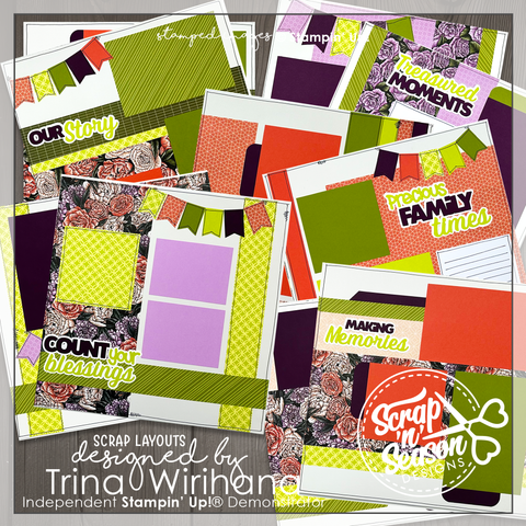 DL SVG File - 'Family Blessings' Titles