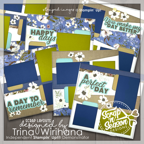 DL SVG File - 'Wild Flowers' Titles