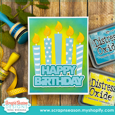 SVG Mini Collection - Birthday Candles
