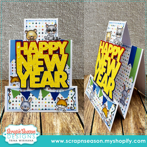 DL - SVG Mini Collection - Happy New Year A2