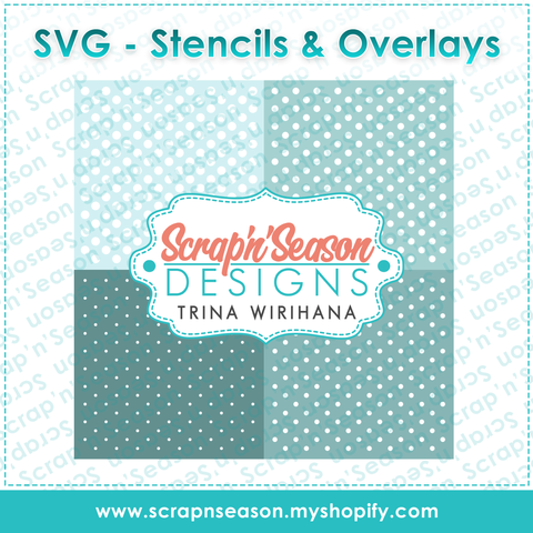 DL - 6x6 Stencils - Dots Stack