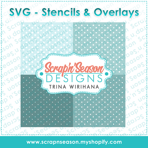 DL - 6x6 Stencils - Stars Stack