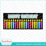 SVG Mini Collection - Birthday Candles (Slimine)