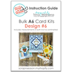 Bulk A6 Card Kits - Design #6 Instruction Guide