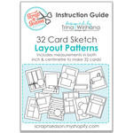 32 Card Sketch Instruction Guide