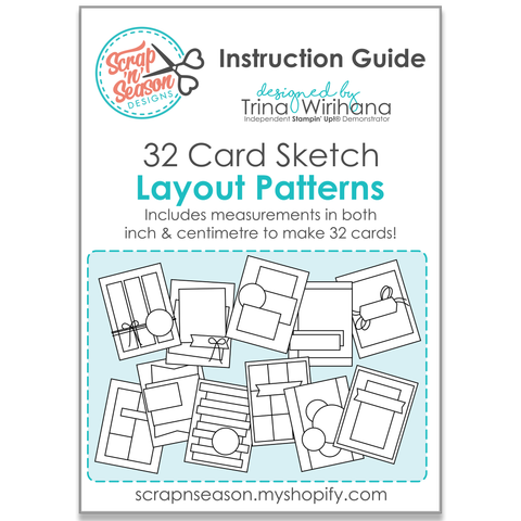 32 Card Sketch Instruction Guide