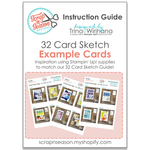 32 Card Sketch Examples Guide