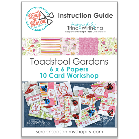 DL Toadstool Gardens 10 Card Workshop