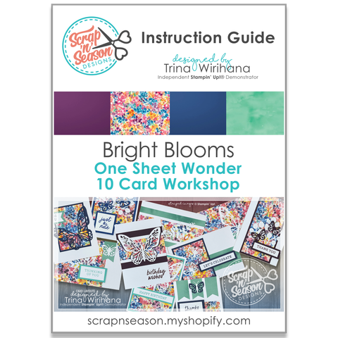 DL Bright Blooms 10 Card Workshop