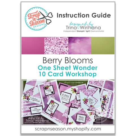 Berry Blooms 10 Card Workshop