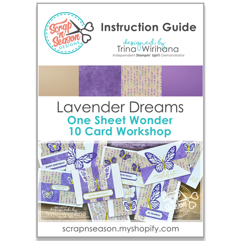 Lavender Dreams 10 Card Workshop