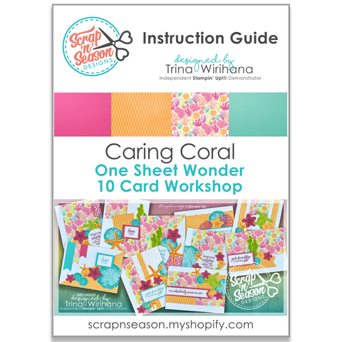 Caring Coral 10 Card Workshop