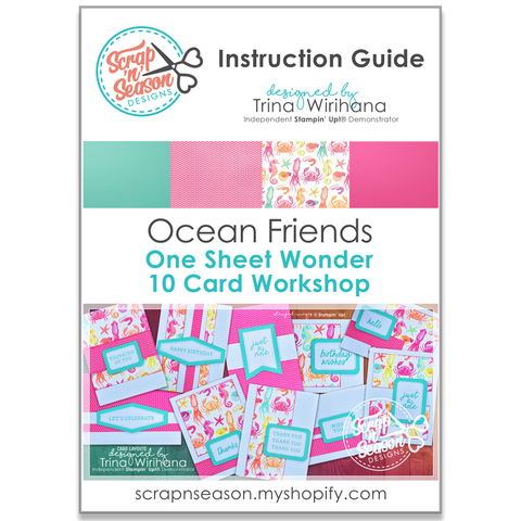 Ocean Friends 10 Card Workshop