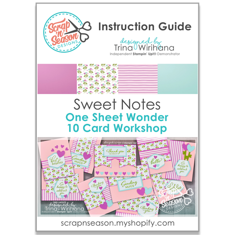 DL Sweet Notes 10 Card Workshop