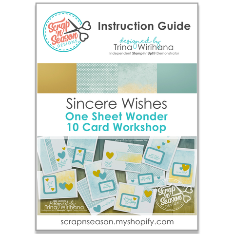 DL Sincere Wishes 10 Card Workshop
