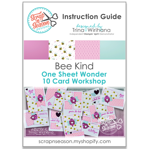 DL Bee Kind 10 Card Workshop