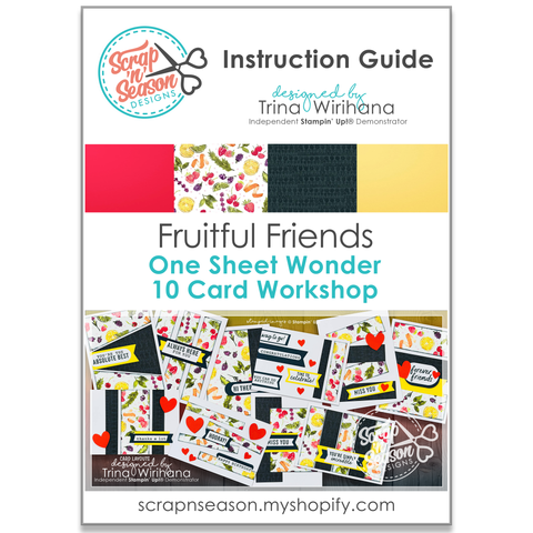 DL Fruitful Friends 10 Card Workshop