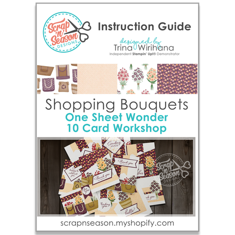 Shopping Bouquets 10 Card Workshop