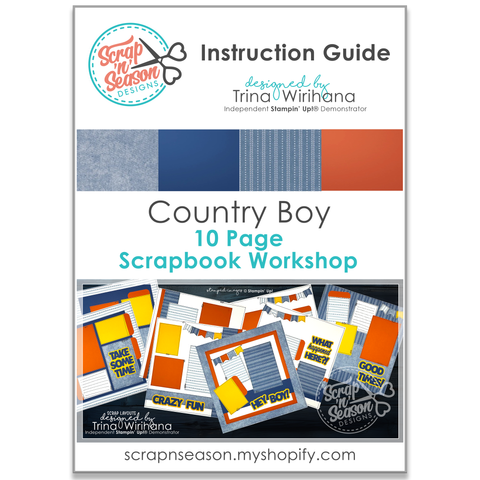 DL Scrapbook Workshop - Country Boy