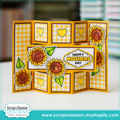 DL - 162. Greeting Cross Card