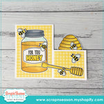 Print, Cut, and Colour - Jar of Honey