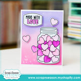 Print, Cut, and Colour - Jar of Love