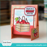 Print, Cut, and Colour - Cherry Crate