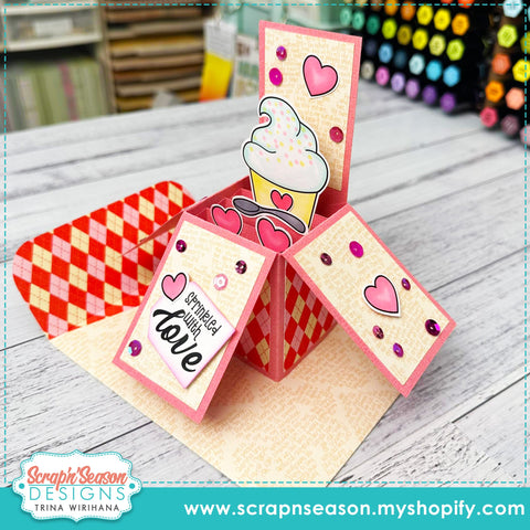 DL - 129. Box Card B