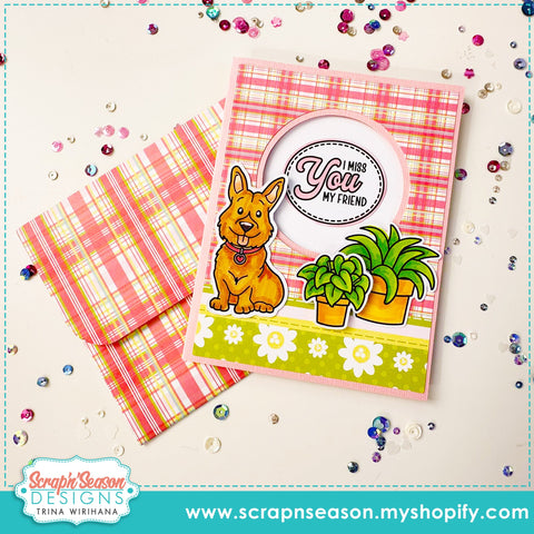 DL - 152. Window Frame Card E