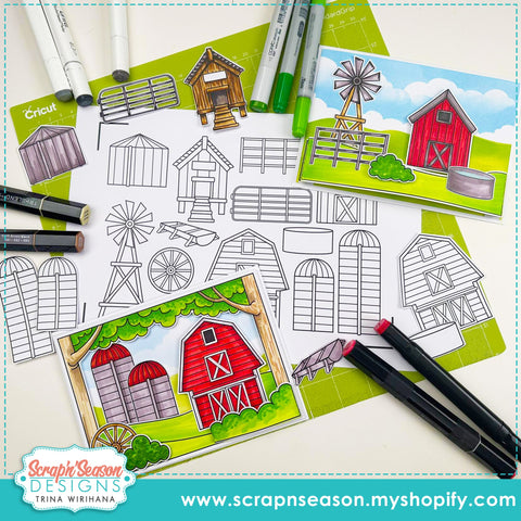 DL - Print, Cut, and Colour - Background Basics G